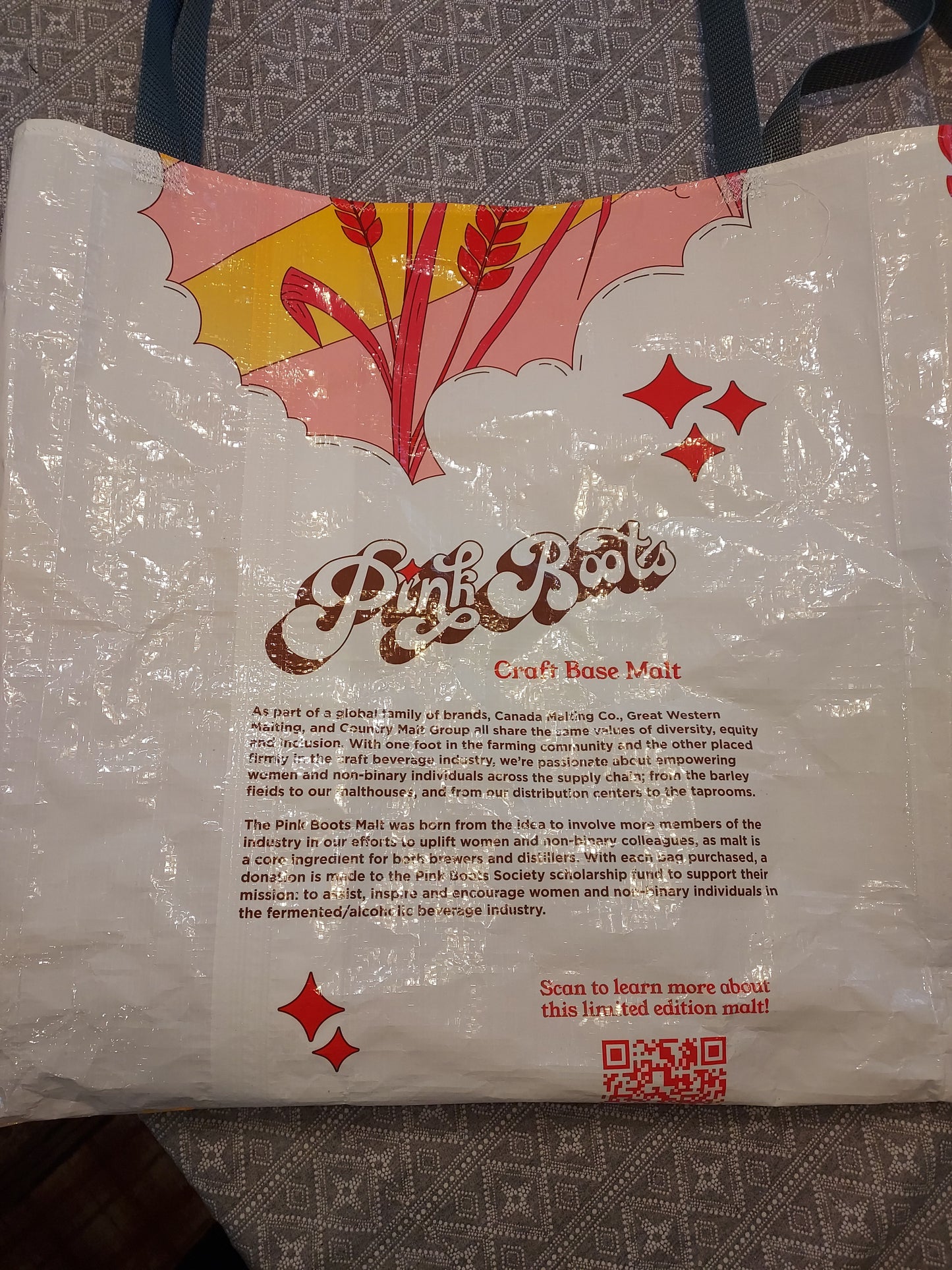 Spent Grain Tote Bags - Artisanal Brewing Ventures