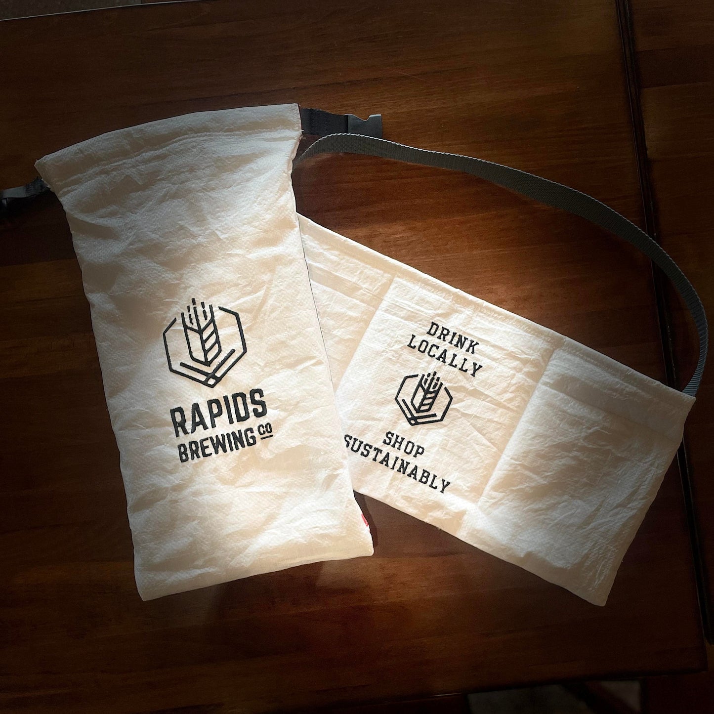 Upcycled Brewery Grain Bag | Growler Bag | Tote Bag | Large Tote Bag | Brewery Lover Gift | Beer Lover | Growler Gift | Malt | Sustainable