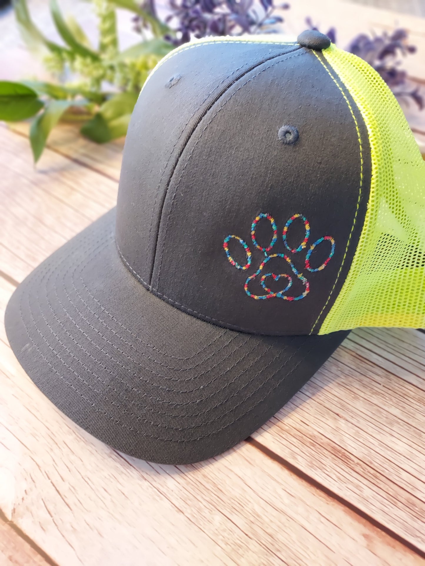 Dog Paw | Baseball Hat | Dog Mom | Dog Dad | Gift | Summer | Warm Weather | Dog Parent | Cat Paw | Cat | Dog | Embroidery | Custom | Hat