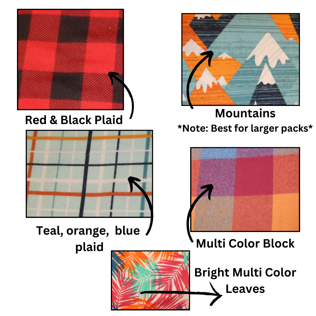 Heated Rice Packs | Cool Pack | Mini Rice Packs | Hand Warmer | Cold Weather | Plaid | Flannel | Gift | Hockey Rink | Lavender