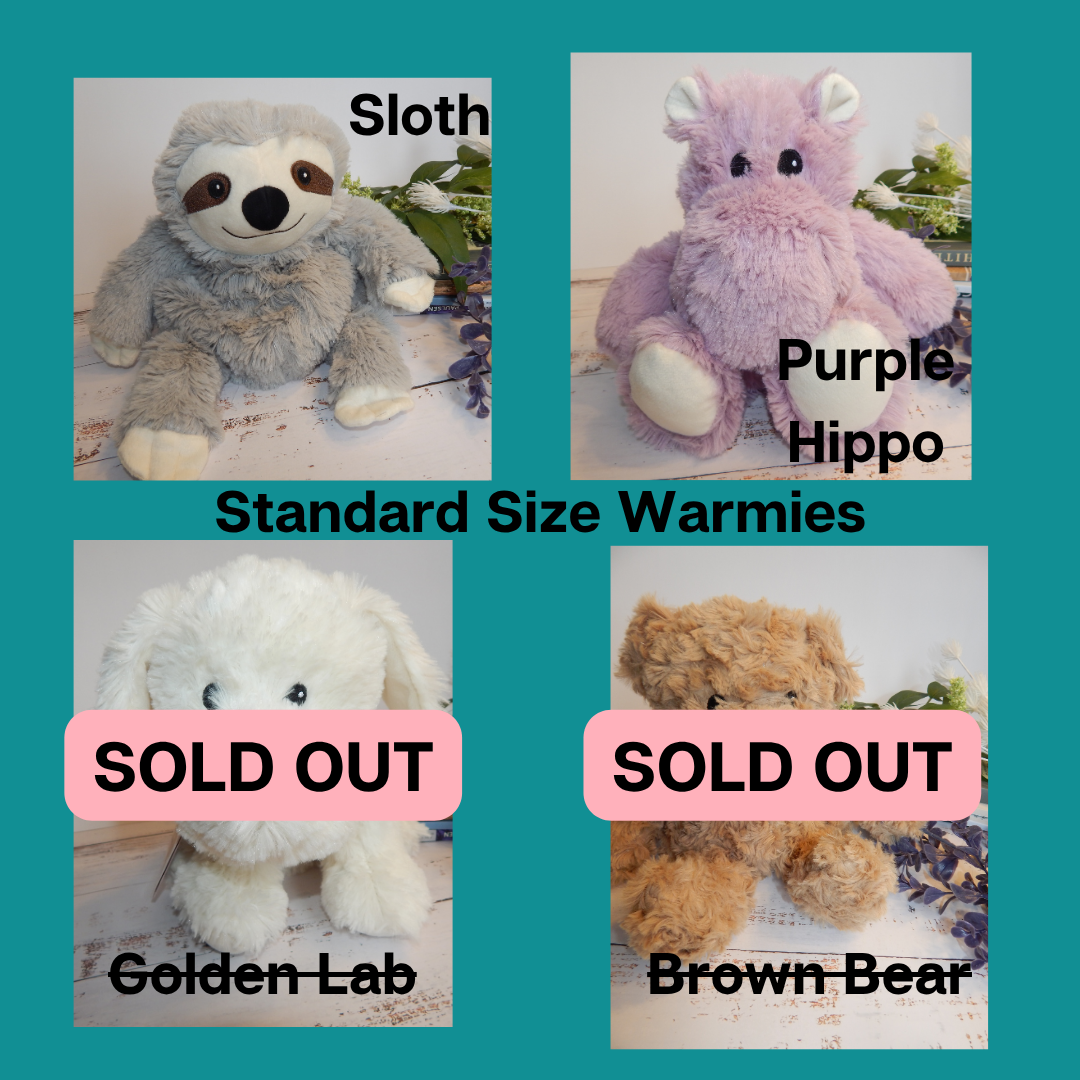 Warmies | Stuffed Animals | Soft Plush | Comfort Animals | Warm | Microwave | Chemo Comfort