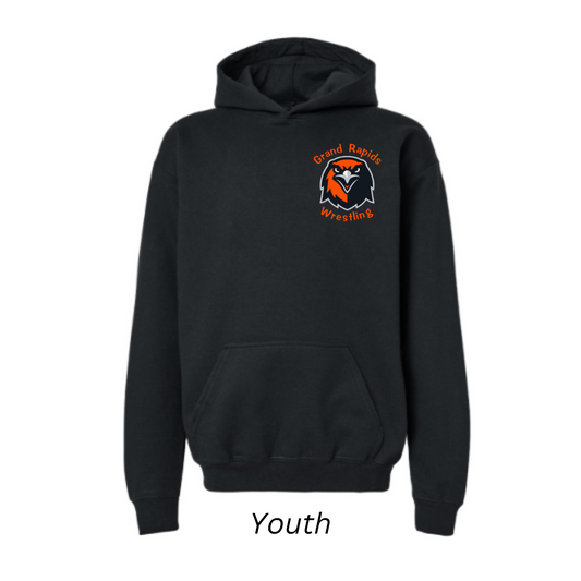 Youth Grand Rapids Wrestling Hooded Sweatshirt