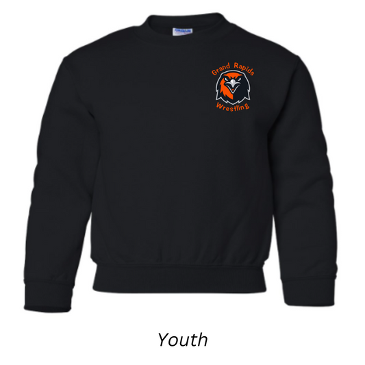 Youth Grand Rapids Wrestling Crewneck Sweatshirt