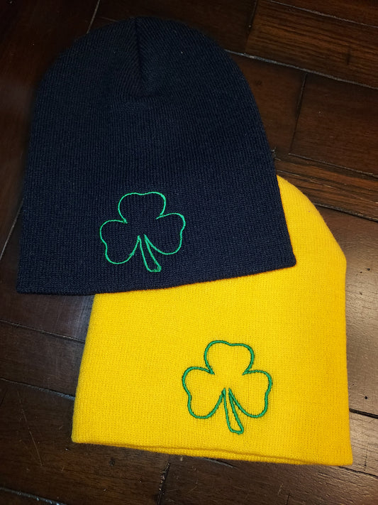 St. Patrick's Day Beanie | Shamrock Hat | Beanie | Pub Crawl Hat | Green | Irish | St. Patty's Day | Gift | Host Gift | Hostess Gift |