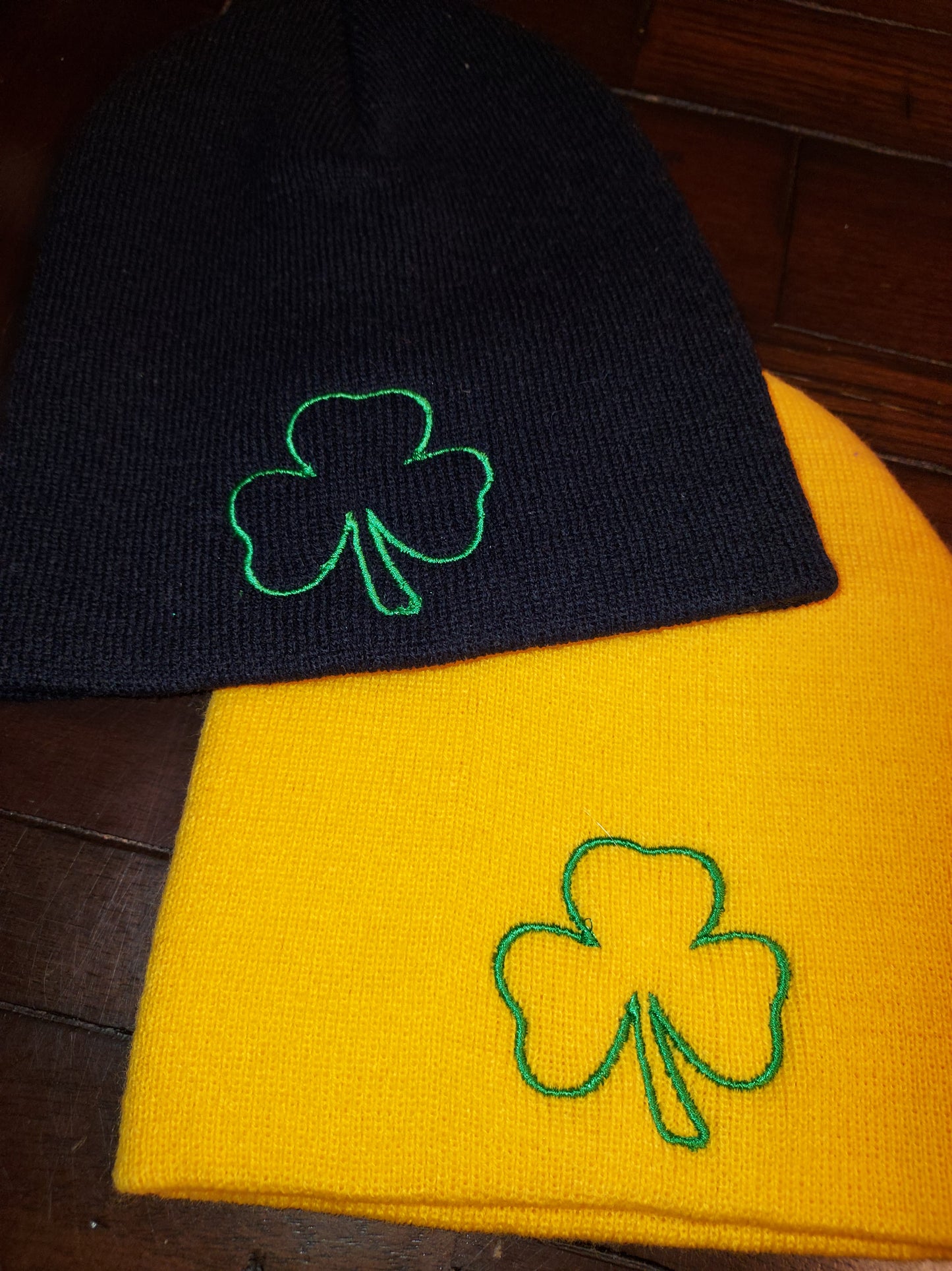 St. Patrick's Day Beanie | Shamrock Hat | Beanie | Pub Crawl Hat | Green | Irish | St. Patty's Day | Gift | Host Gift | Hostess Gift |