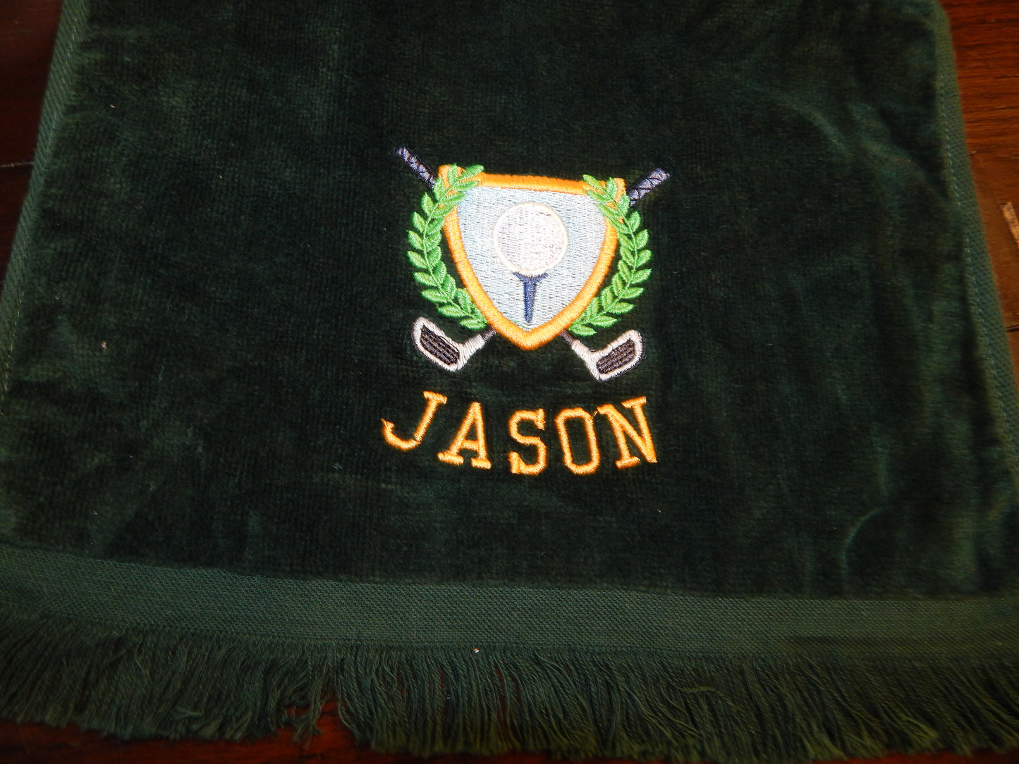 Customized Golf Towel | Embroidered Golf Towel | Gift | Golfer | Golf Team | Groomsmen | Bridesmaid | Love Golf