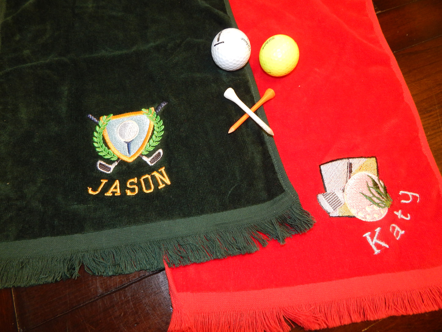 Customized Golf Towel | Embroidered Golf Towel | Gift | Golfer | Golf Team | Groomsmen | Bridesmaid | Love Golf