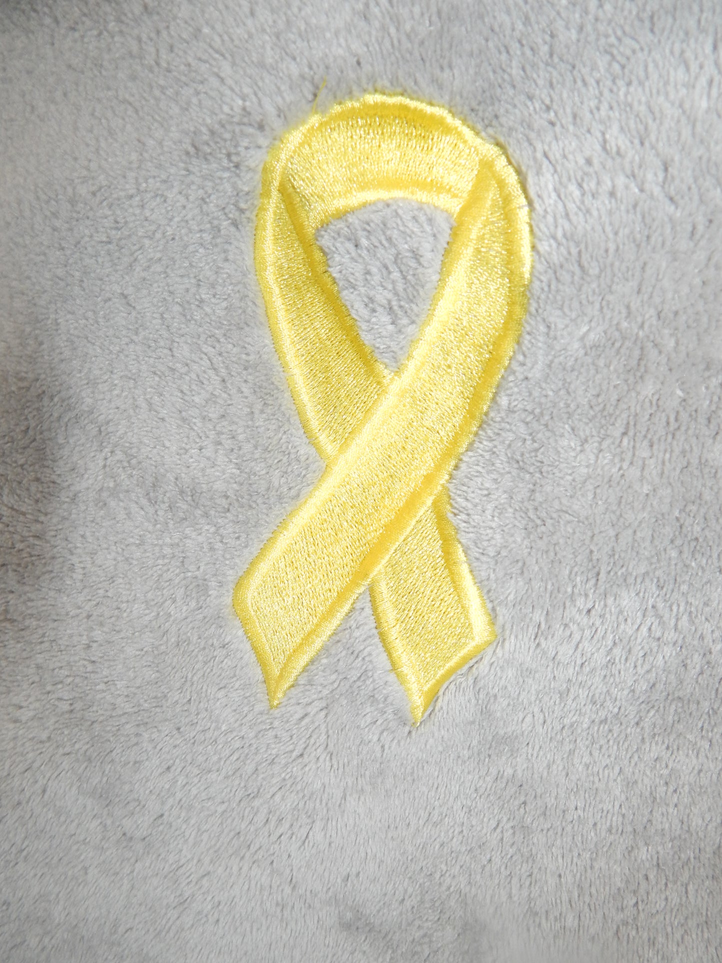 Chemo Comfort Blanket | Custom Embroidered Blanket | Gift | Cancer Ribbon | Custom Gift | Sending Love | Soft | Cuddle | Loving | F Cancer