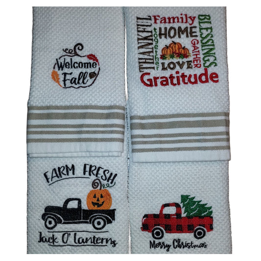 Towel Set Monthly Subscription | Monthly Towels | Seasonal towels | Wedding Gift | Gift for mom | Holiday Towels | Outdoor gifts | Pet Lover