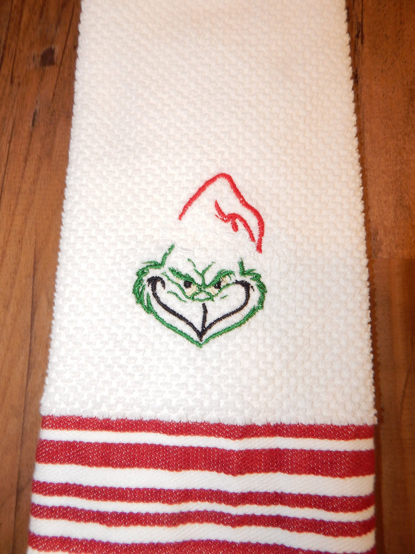 Grinch | Grinch Decorations | Christmas Towel | Resting Grinch Face | Drink Up Grinches | Funny Christmas | Host Gift | Hostess | Happy Hour